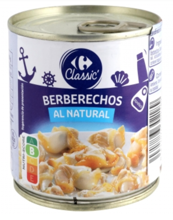 Verduras a la jardineras con berberechos y patatas en el microondas.